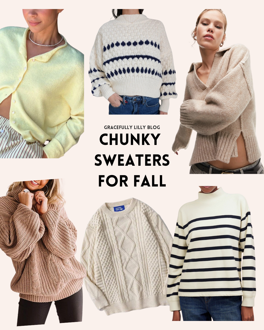 chunky sweaters for fall, knit sweaters, oversized sweaters, warm cozy sweaters for women, sweaters for women