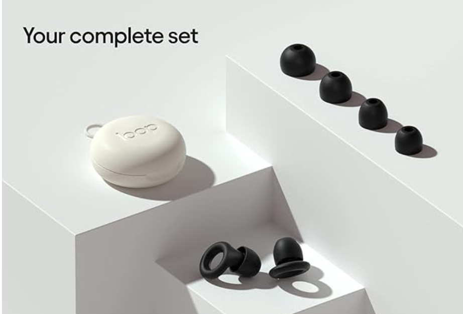 black loop earplugs with a travel case