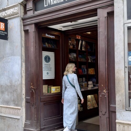 Livraria Bertrand bookstore in Lisbon, Portugal