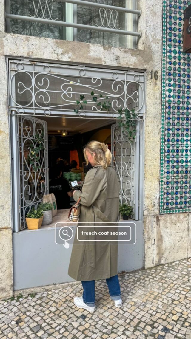 obsessed with a good trench coat 😮‍💨 

•
•
#springfashıon #springinthecity #springstyles #trenchcoat #burberrytrench #outfitinspo #nycinfluencer